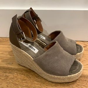 Steve Madden Platform Espadrille Wedges